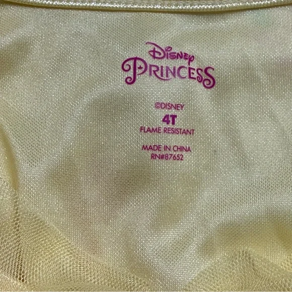 Disney Belle Princess Nightgown 4T EUC - Picture 7 of 10
